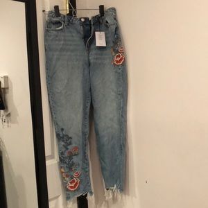 Embroidered Jeans
